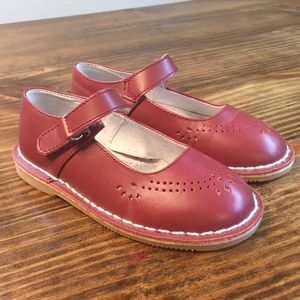L’amour Red Mary Jane Style Dress Shoes